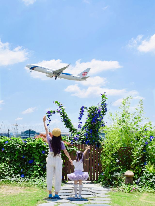 機場旁的寶藏地，讓「飛機控」女兒樂瘋啦