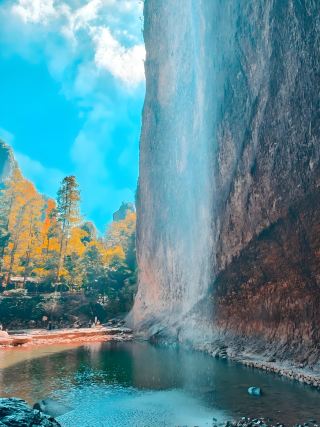 The Big Reveal of the Three Waterfalls at Baizhangji! This is the Real Fairyland Check-in Spot!