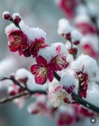 冬日裡的「雪景」,宛如「夢幻仙境」