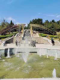 俯瞰城市絕美日落