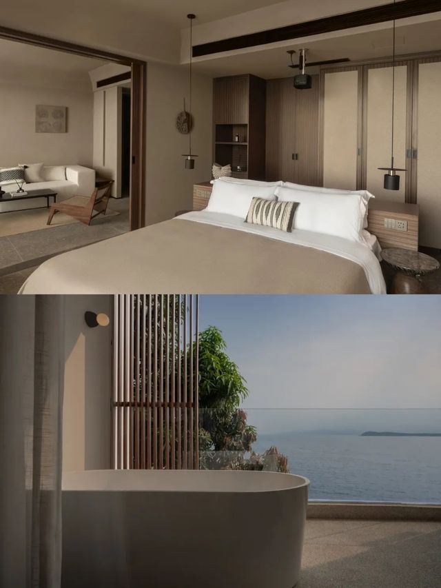 深圳絕美海景民宿睡醒就是蔚藍大海