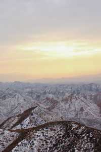 冬天~蘭州水墨丹霞