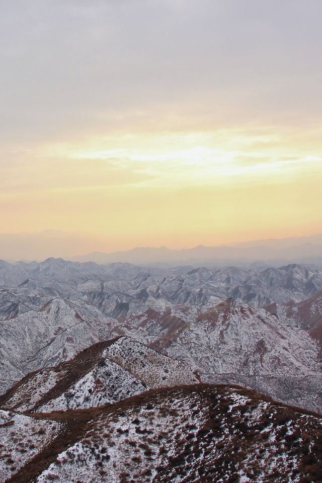 冬天~蘭州水墨丹霞 冬天~蘭州水墨丹霞