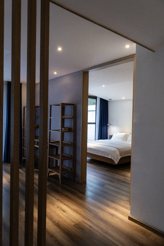 青城山避世神店私湯泡著看山霧