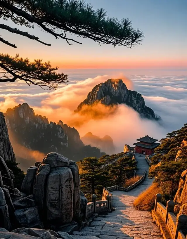 黃山雲海仙境｜登頂邂逅人間盛景