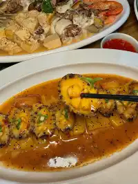 青島美到失語的一家....