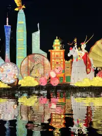 深圳錦繡中華跨年燈會氛圍拉滿