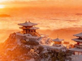 새벽빛＿금정 대홍산＿보주봉