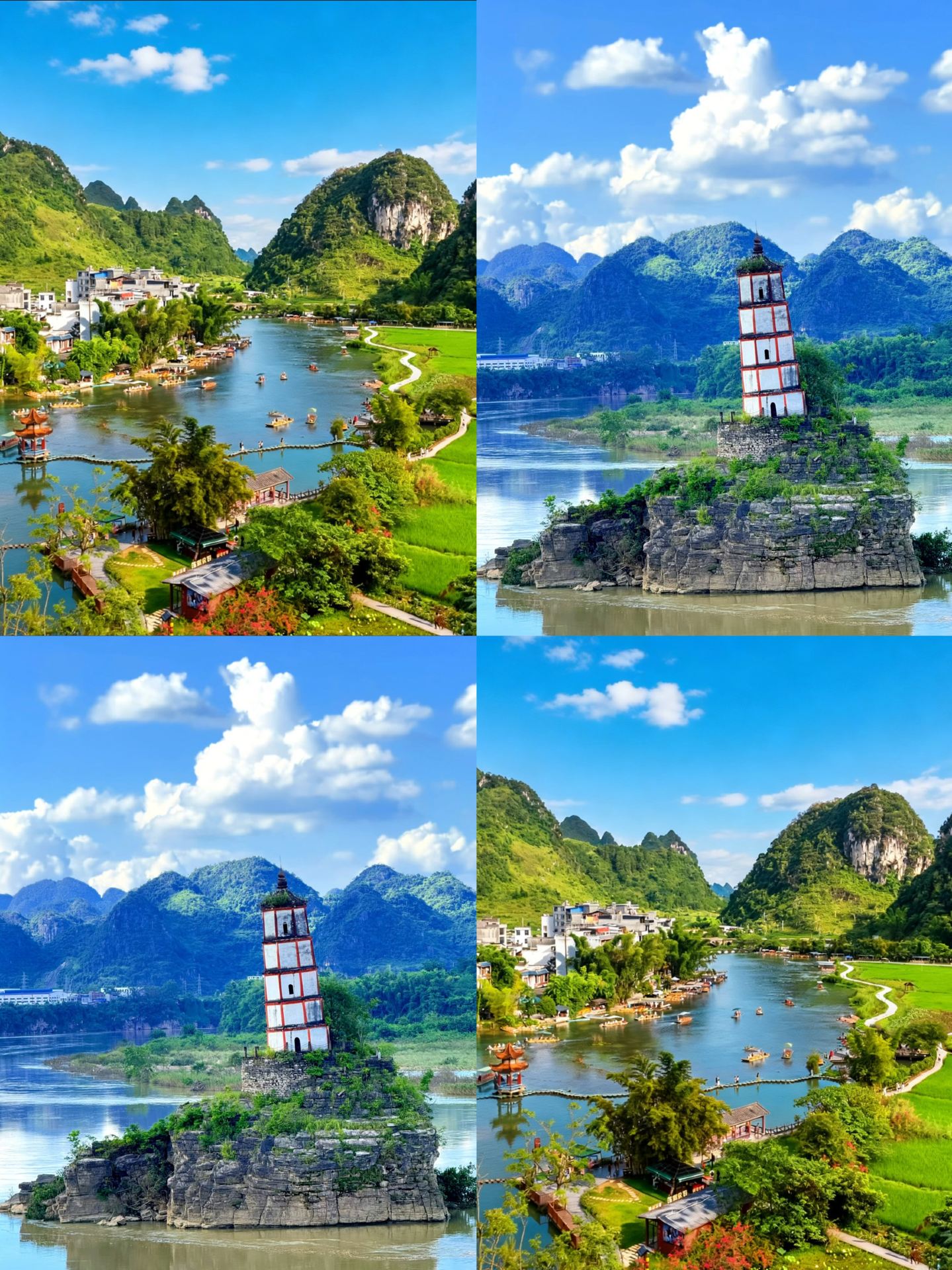 Taking the kids to Chongzuo was even more breathtaking than New Zealand...