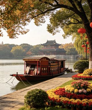 ชมจันทร์ที่หนานหู ตามหาฤดูใบไม้ร่วงที่เมืองเก่า สัมผัสเสน่ห์เจียซิ่งในช่วงวันชาติจีน