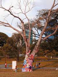 สวนสาธารณะเบญจกิติ เดินเล่นถ่ายรูปชิลล์ๆ