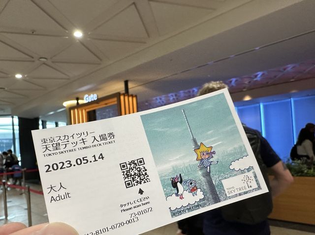 東京・押上。『東京スカイツリー (TOKYO SKYTREE)』の展望台を観光。