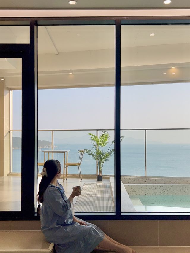 부산에서 한시간도 안걸리는 거제 신상 숙소 🏝️
