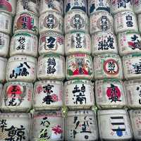 Beautiful shrine in bustling Tokyo 