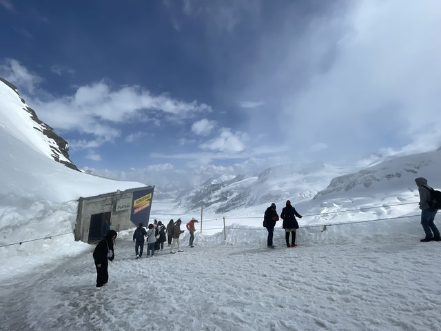 雪山之巔，美景瑰寶：瑞士少女峰 
