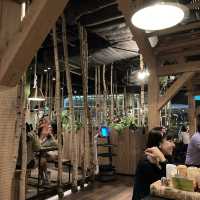 Burgers, in a Whimsical Forest, with Robots…