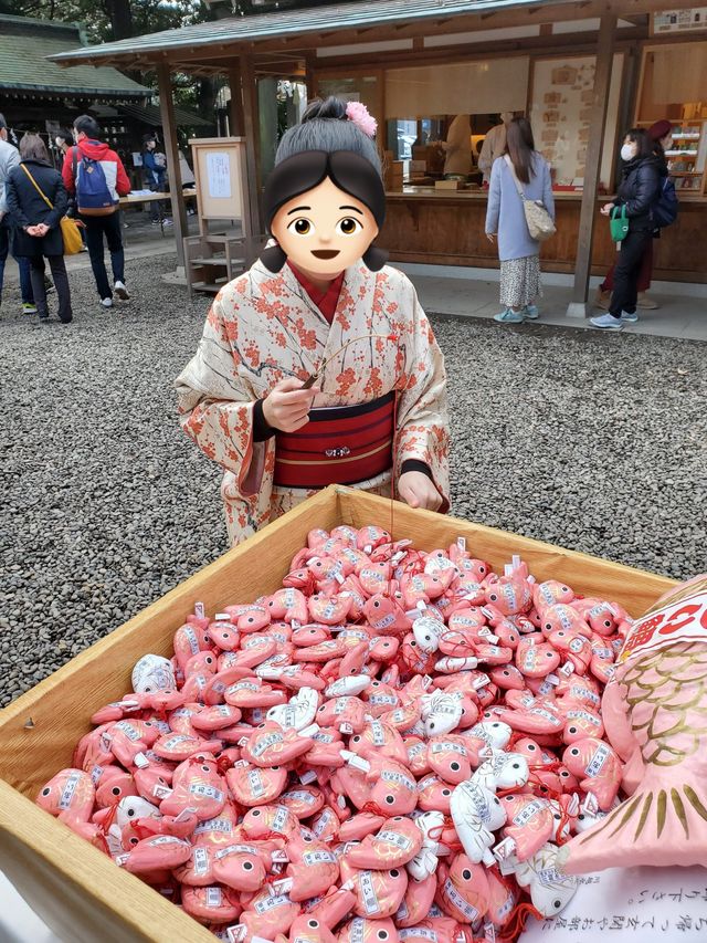 川越冰川神社⛩️‼️釣出好恩緣😎1500年歷史👍🏻