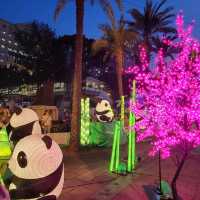 維多利亞公園 - 充滿住童話色既動物花燈
