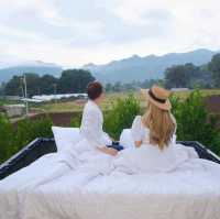 ที่พักเต็นท์กระโจมส่วนตัววิวสวยบรรยากาศดีมาก