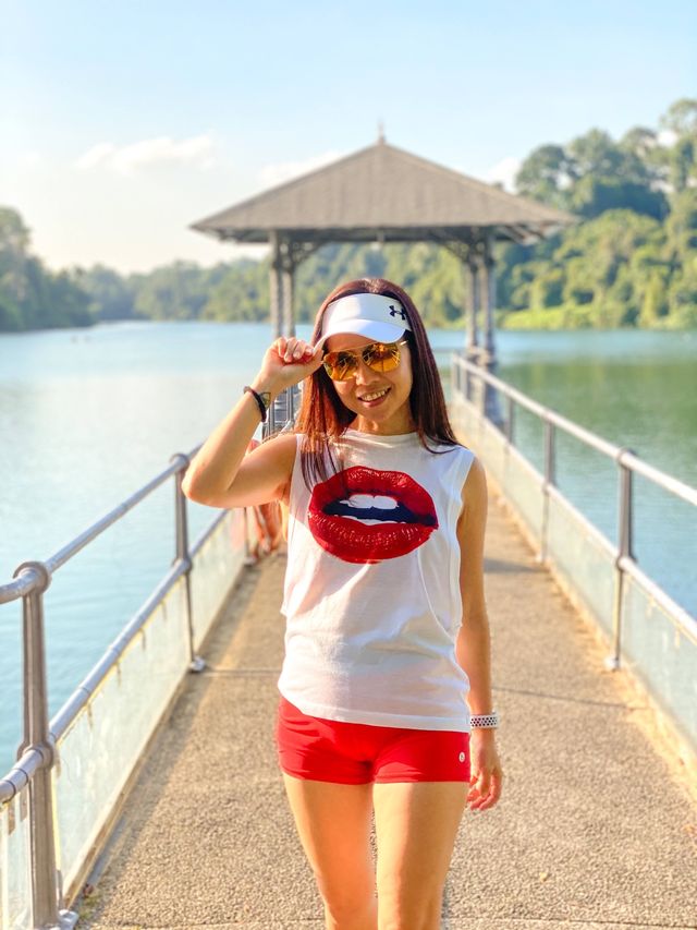 Singapore’s largest reservoir 💧