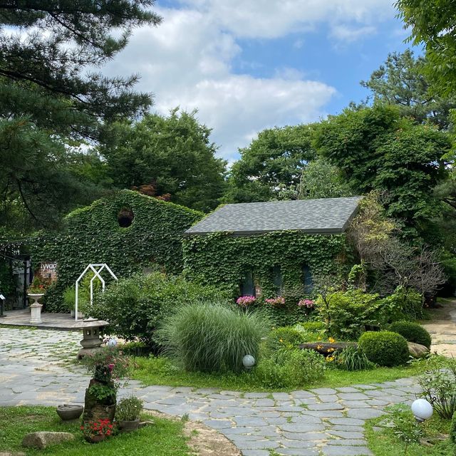 경기도 양주 장흥 가볼만한 곳 헤세의정원 카페 휘바 