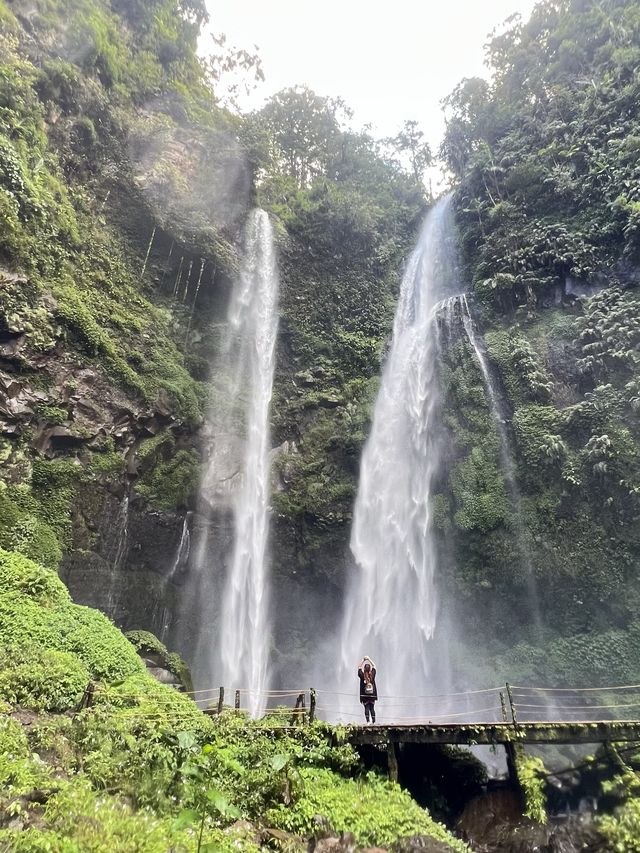 EXPLORE THE <HIDDEN> TWIN WATERFALLS⁉️😫💀