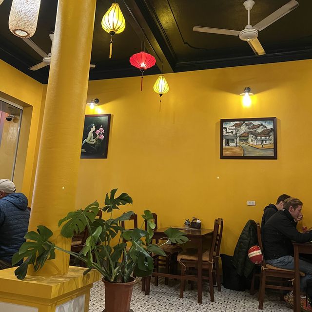 enjoy Vietnamese cuisine & local deco here