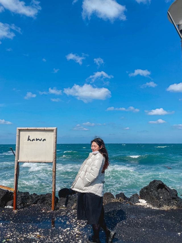 신창풍차해안도로를 달리다 잠시 차에 내려서 볼 수 있는 풍경 ‘판포포구’ 🌊 