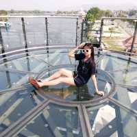 สะพานกระจกเมืองกาญจนบุรี​