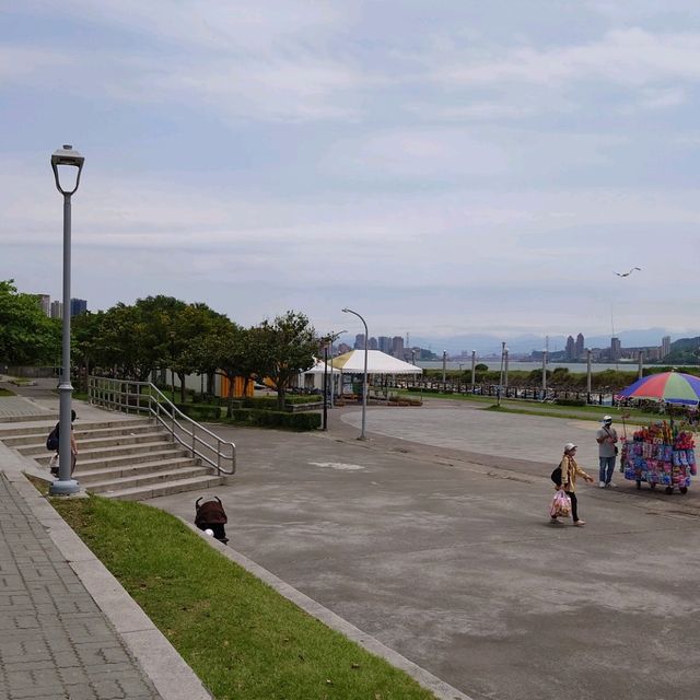 台湾の淡水駅