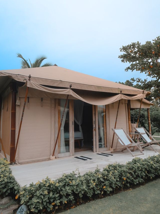 The Best Beachfront Glamping in Bali  