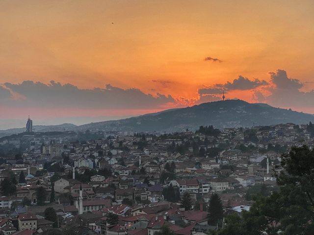 🇧🇦 보스니아 사라예보의 노을 🌅