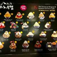 Snowcap Bingsoo @Walking Street PATTAYA