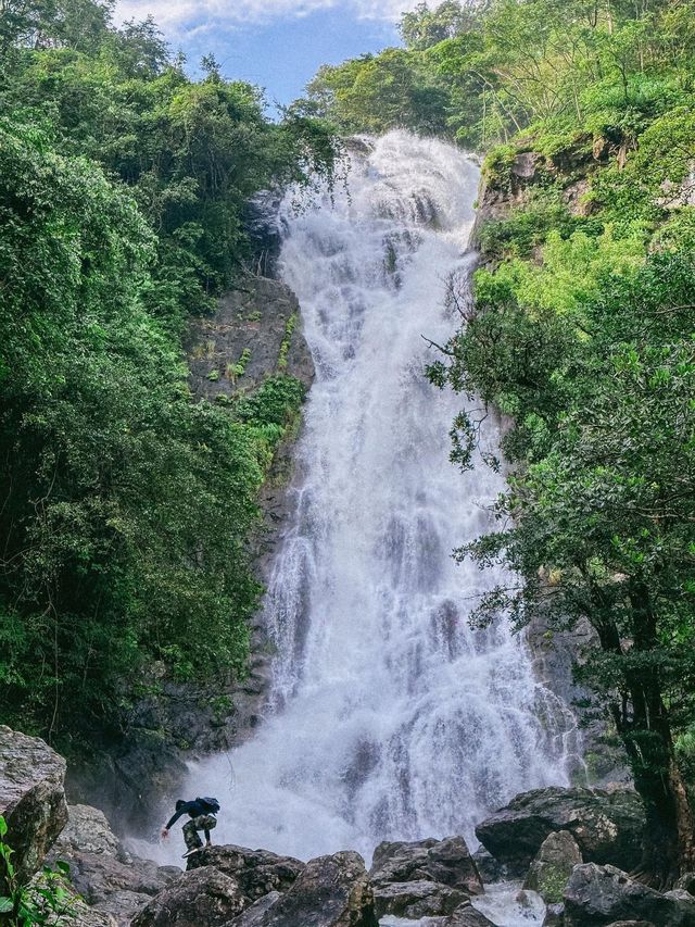 📸 รีวิว : ที่เที่ยวสวยๆ น้ำตกสาริกา