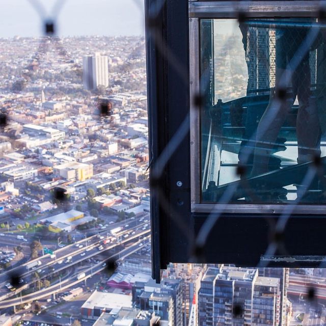 Breathtaking View at Melbourne Skydeck