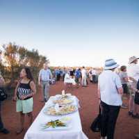 Dining Under the Sparkling Outback Sky Uluṟu