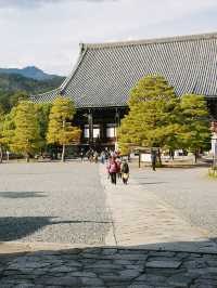 京都景點｜嵐山免費的賞楓地——清涼寺