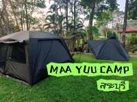 MAA YUU CAMP ลานกางเต๊นท์และที่พัก