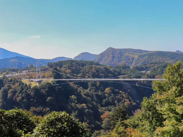 【大分県】天空の散歩道:九重"夢"大吊橋