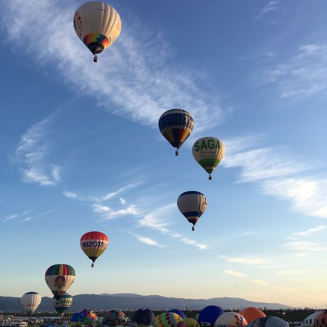 🎠여기 일본 맞아? 후쿠오카 사가현 열기구축제
