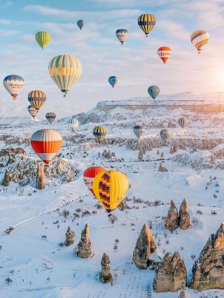 Hot Air Ballooning in Cappadocia.