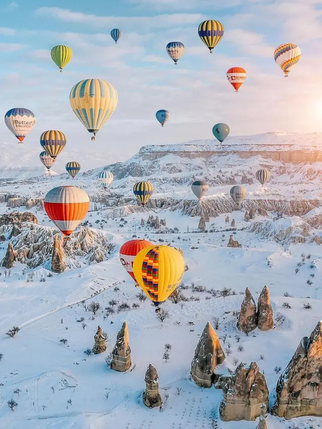 Hot Air Ballooning in Cappadocia.