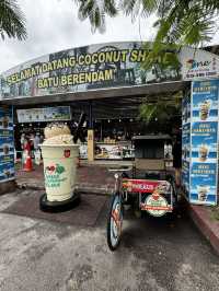 Another Must-Try coconut shake in Melaka!