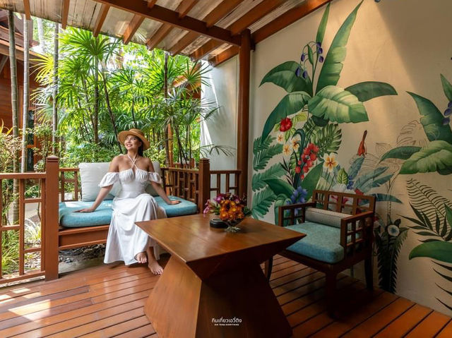 รีสอร์ทใจกลางเมืองพัทยา ที่บรรยากาศสุดร่มรื่น🍃