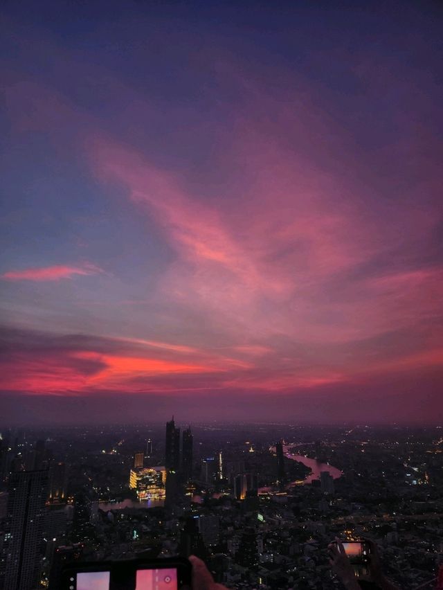 🌃내가 제일 좋아하는 방콕 야경을 볼 수 있는 "마하나콘 전망대"🌃
