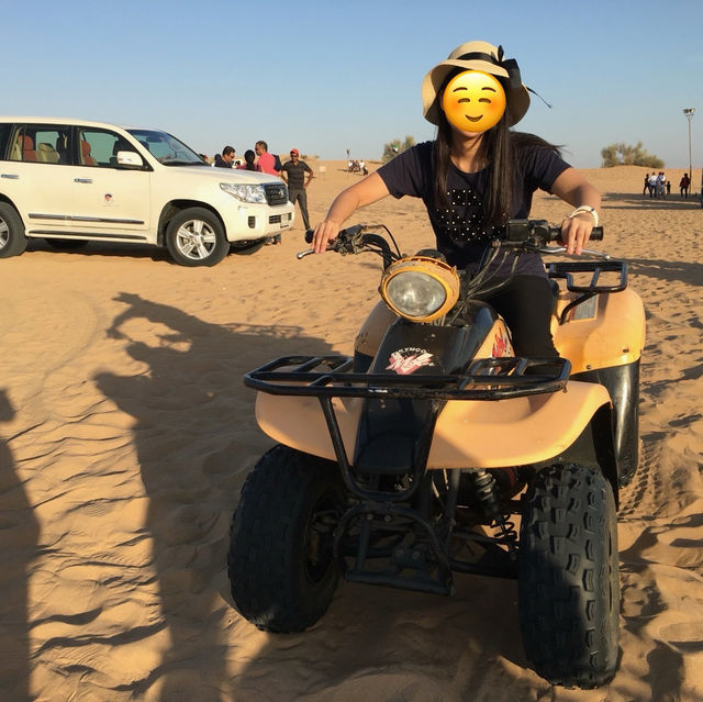 杜拜沙漠衝沙 感受沙漠國家熱情