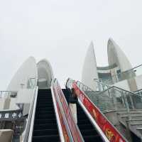 海濱城市｜著名地標巨型貝殼大劇院🐚