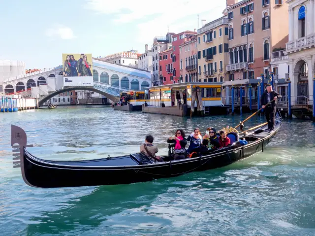 Viewing Venice from a Water Bus...