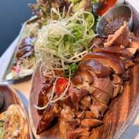「韓國餐廳午餐，味道剛剛好！」