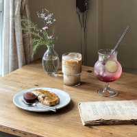ヨンナムドンの細道にひっそりあるカフェ"witchandgretel" 🤎